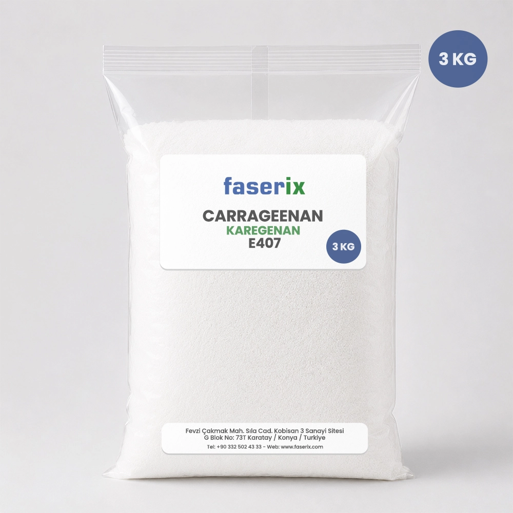 faserix - Carrageenan / Karragenan E407 - 3 Kg