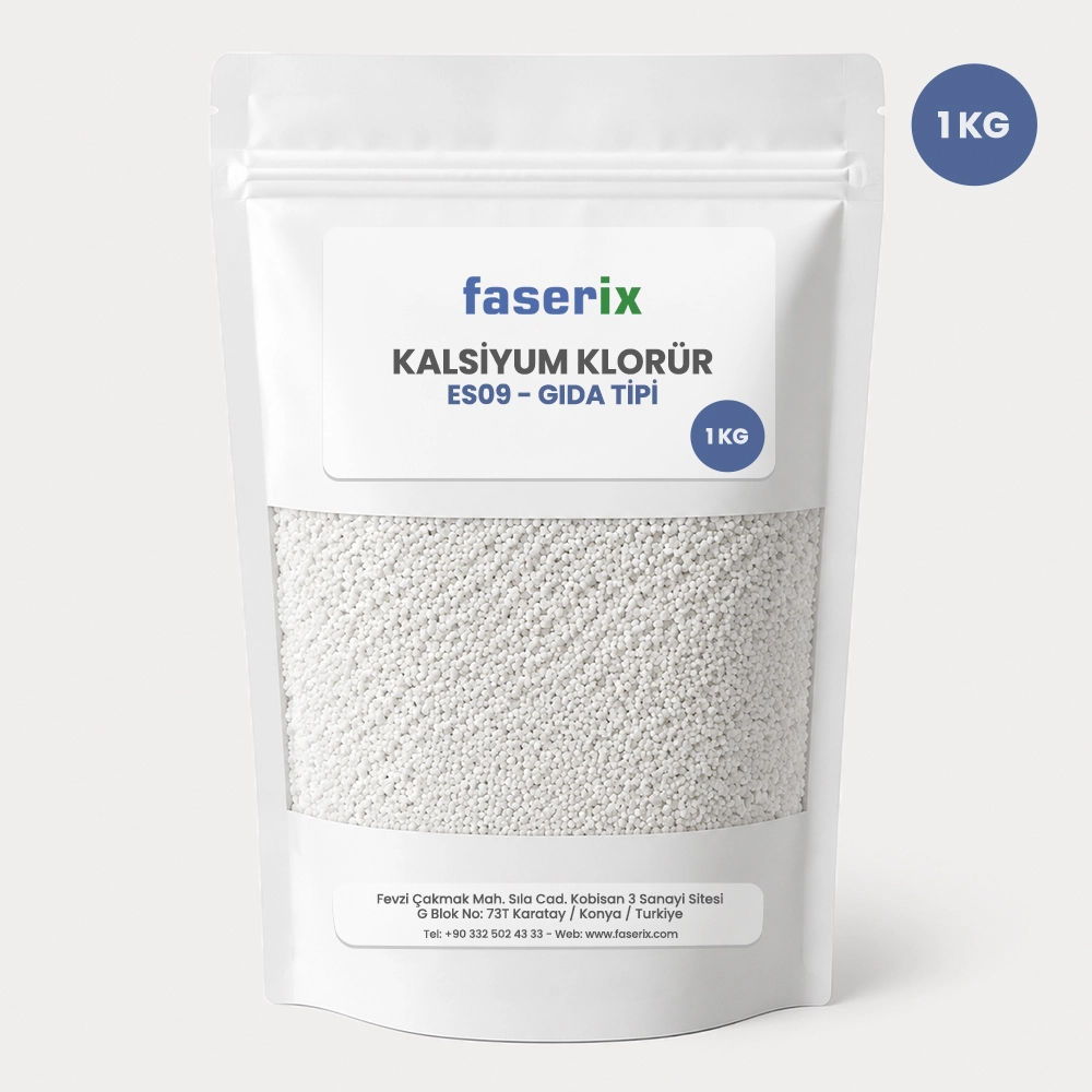 Kalsiyum Klorür(E509 Gıda Tipi) 1 Kg
