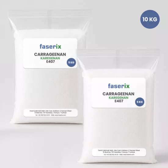 faserix - Carrageenan / Karragenan E407 - 10 Kg