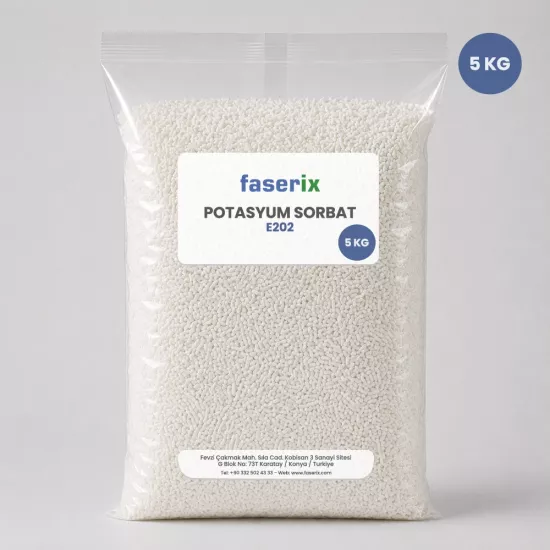 faserix - Potasyum Sorbat E202 - 5 Kg