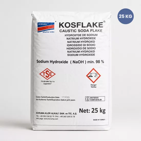 faserix Koruma Payet Kostik - Sodyum Hidroksit (25 Kg)