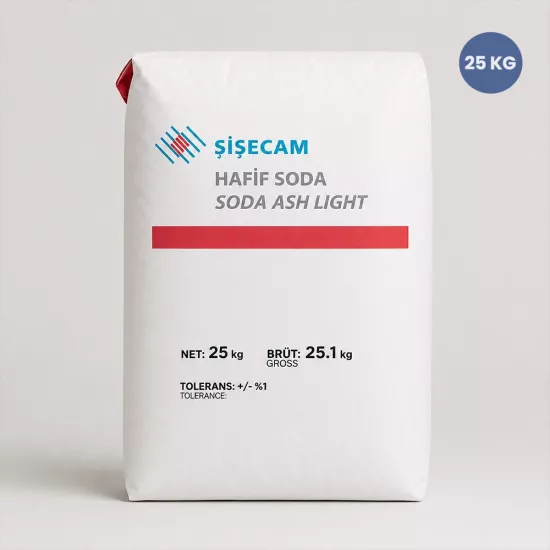 faserix Şişecam Çamaşır Sodası Sodyum Karbonat (Hafif Soda) 25 Kg