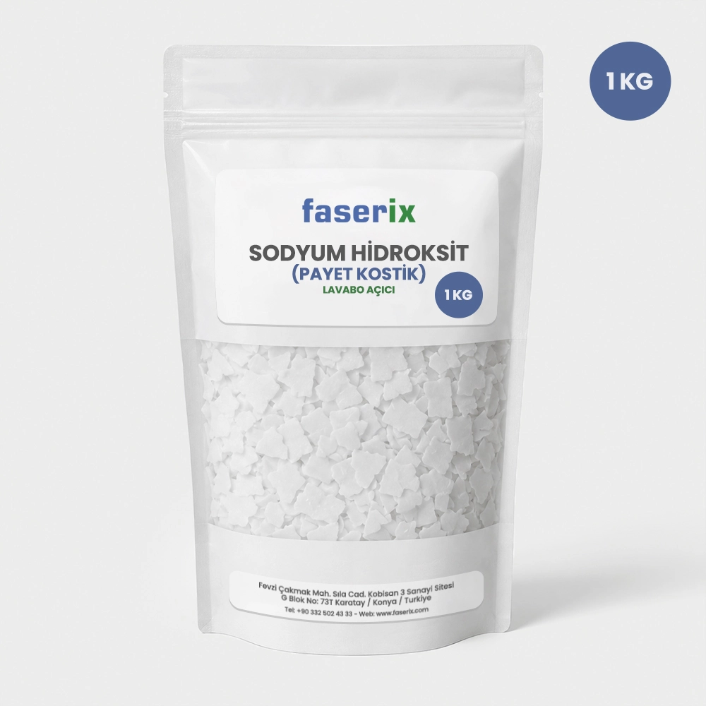 Payet Kostik - Sodyum Hidroksit (1 Kg)