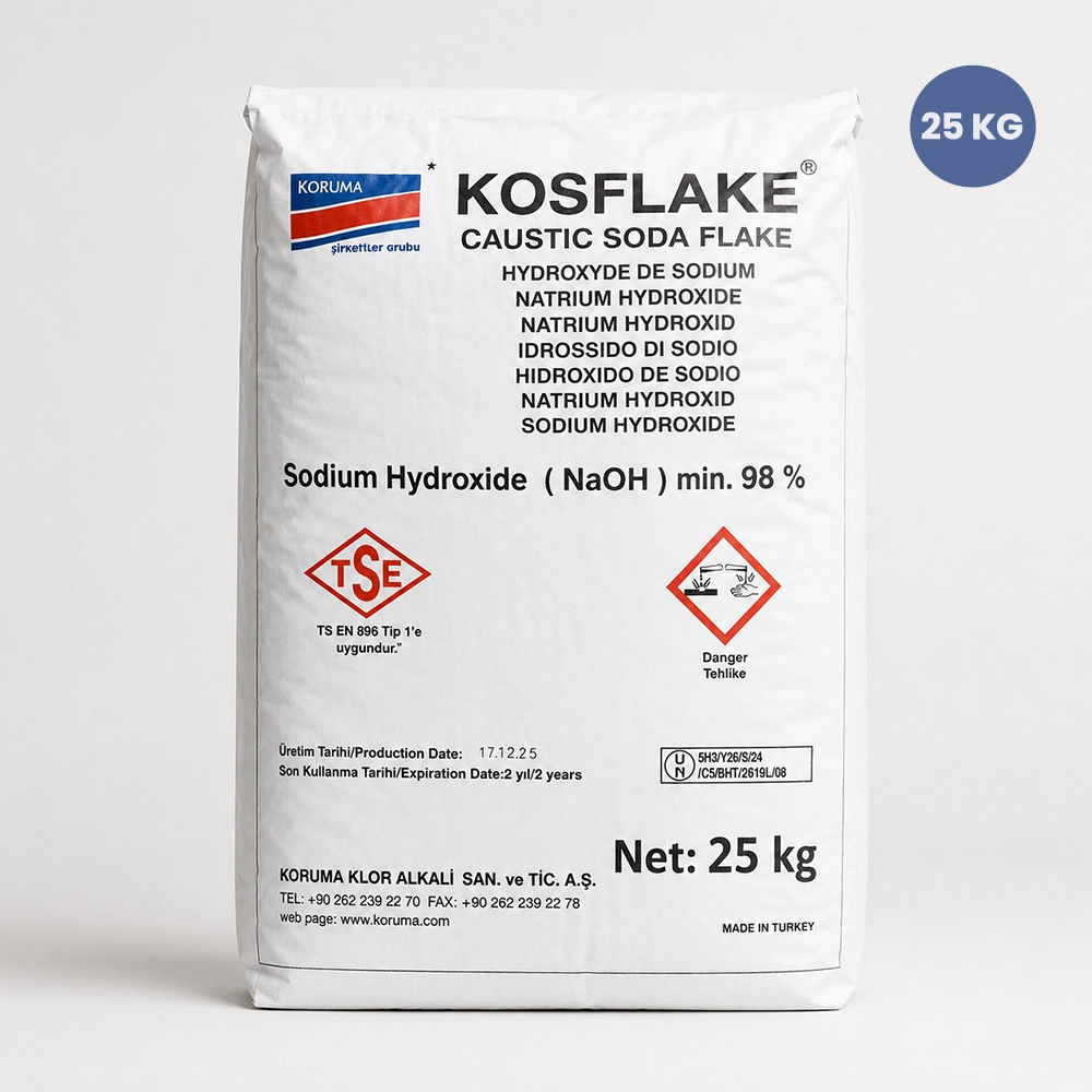 Koruma Payet Kostik - Sodyum Hidroksit (25 Kg)