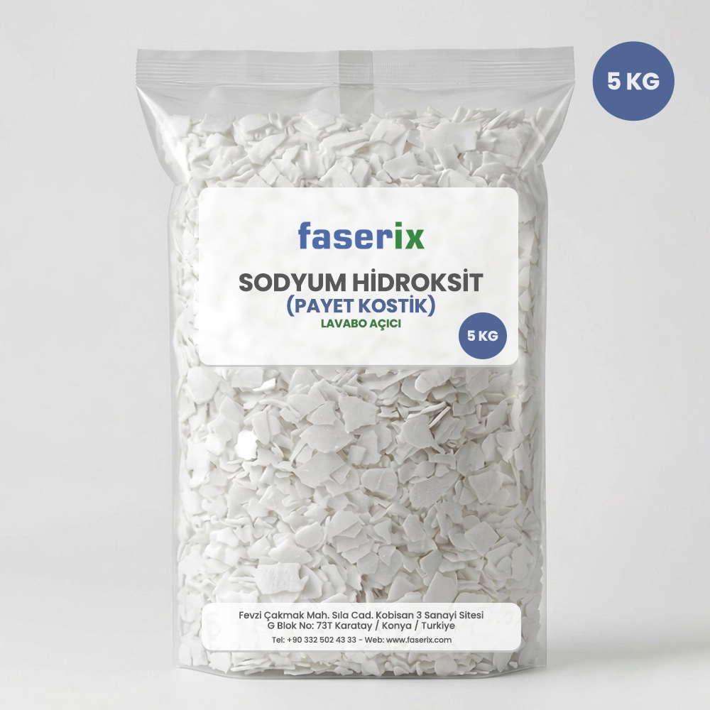 Payet Kostik - Sodyum Hidroksit (5 Kg)