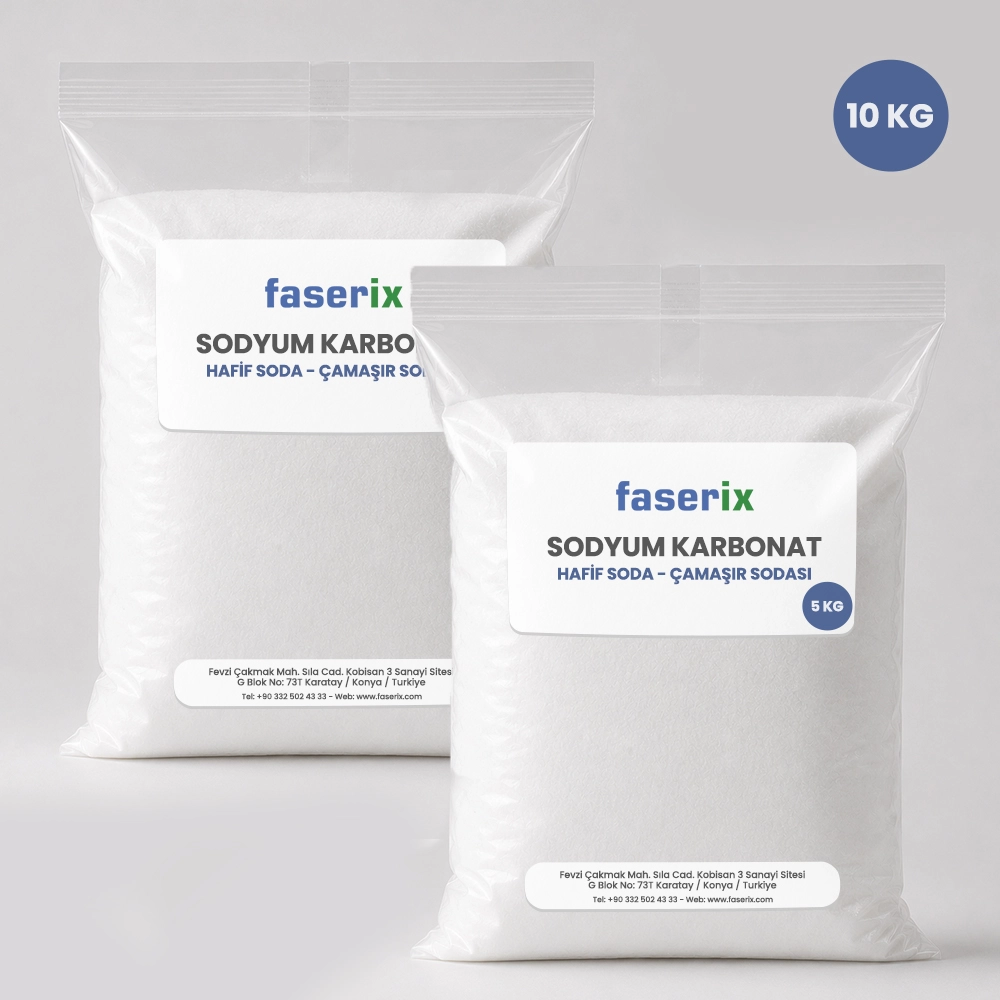 Şişecam Çamaşır Sodası Sodyum Karbonat (Hafif Soda) 10Kg