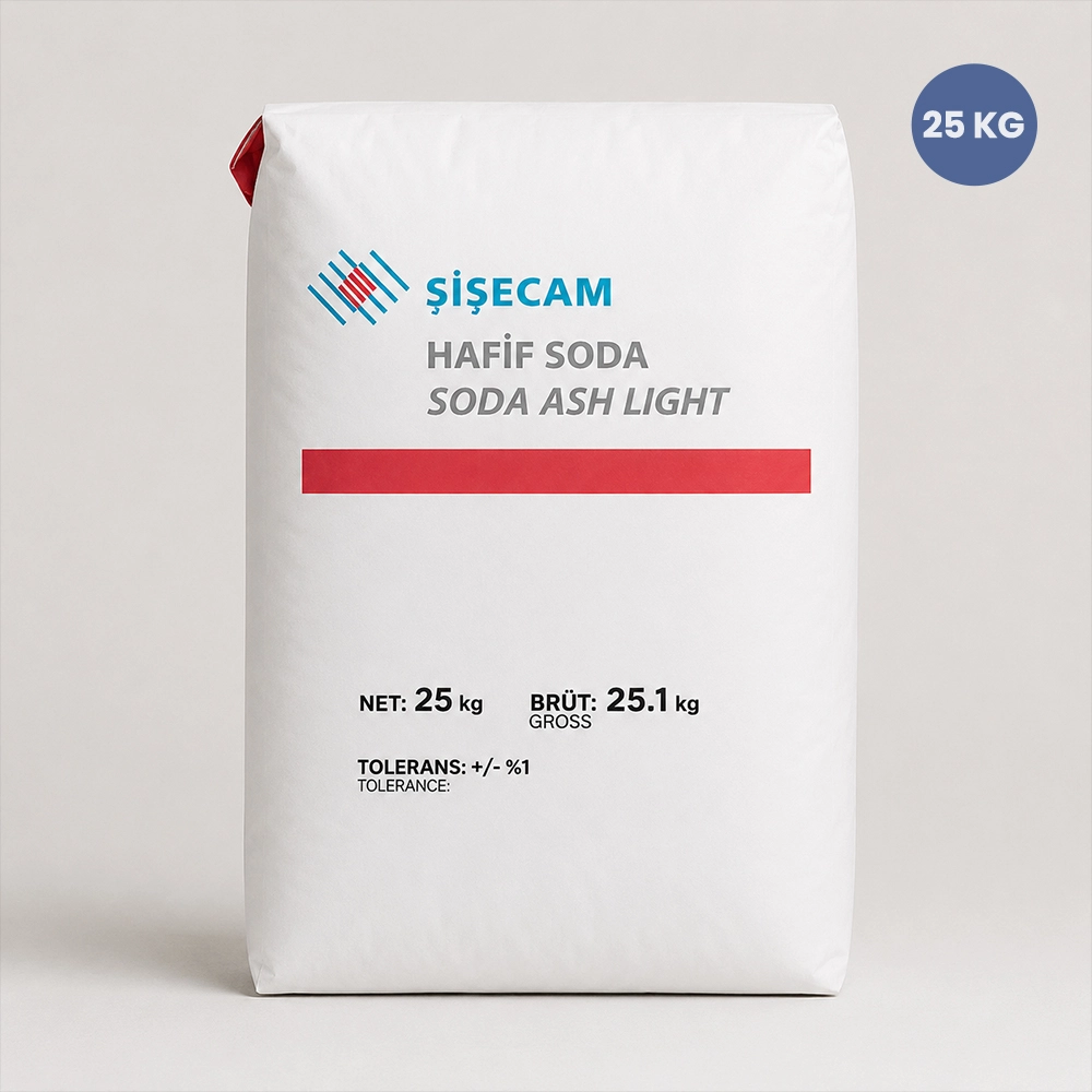Şişecam Çamaşır Sodası Sodyum Karbonat (Hafif Soda) 25 Kg
