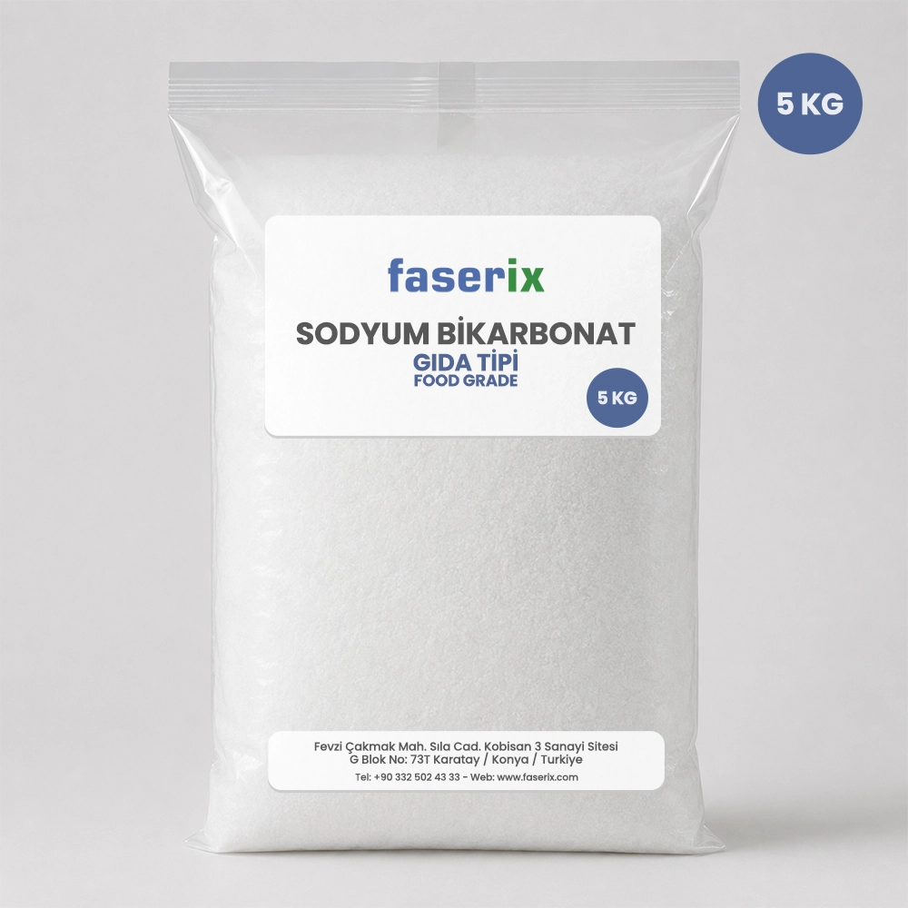 Sodyum Bikarbonat (Şişecam) İngiliz Karbonatı Gıda Tipi 5 Kg