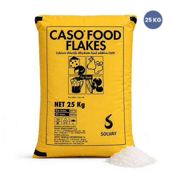Kalsiyum Klorür(E509 Gıda Tipi) 25 Kg