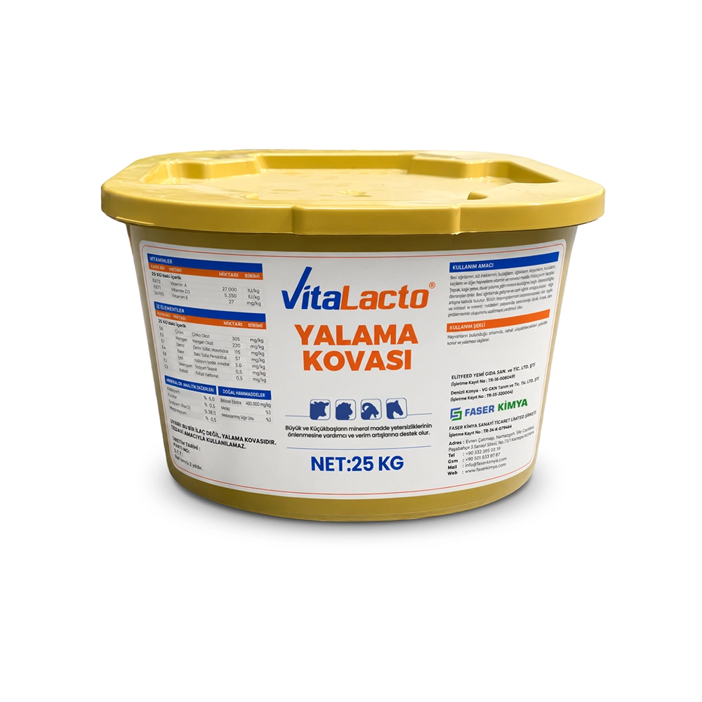 VitaLacto Yalama Kovası - 25 Kg